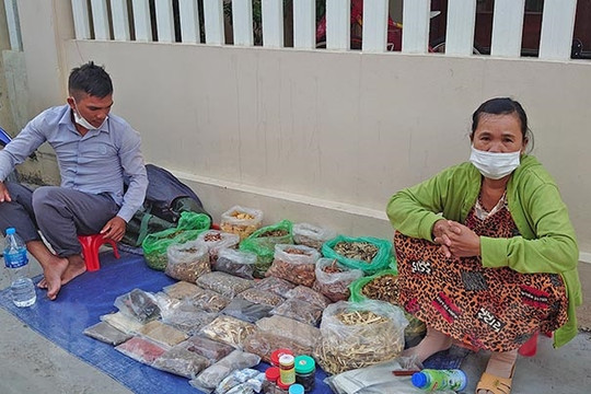 Bán thuốc nam dạo không rõ nguồn gốc